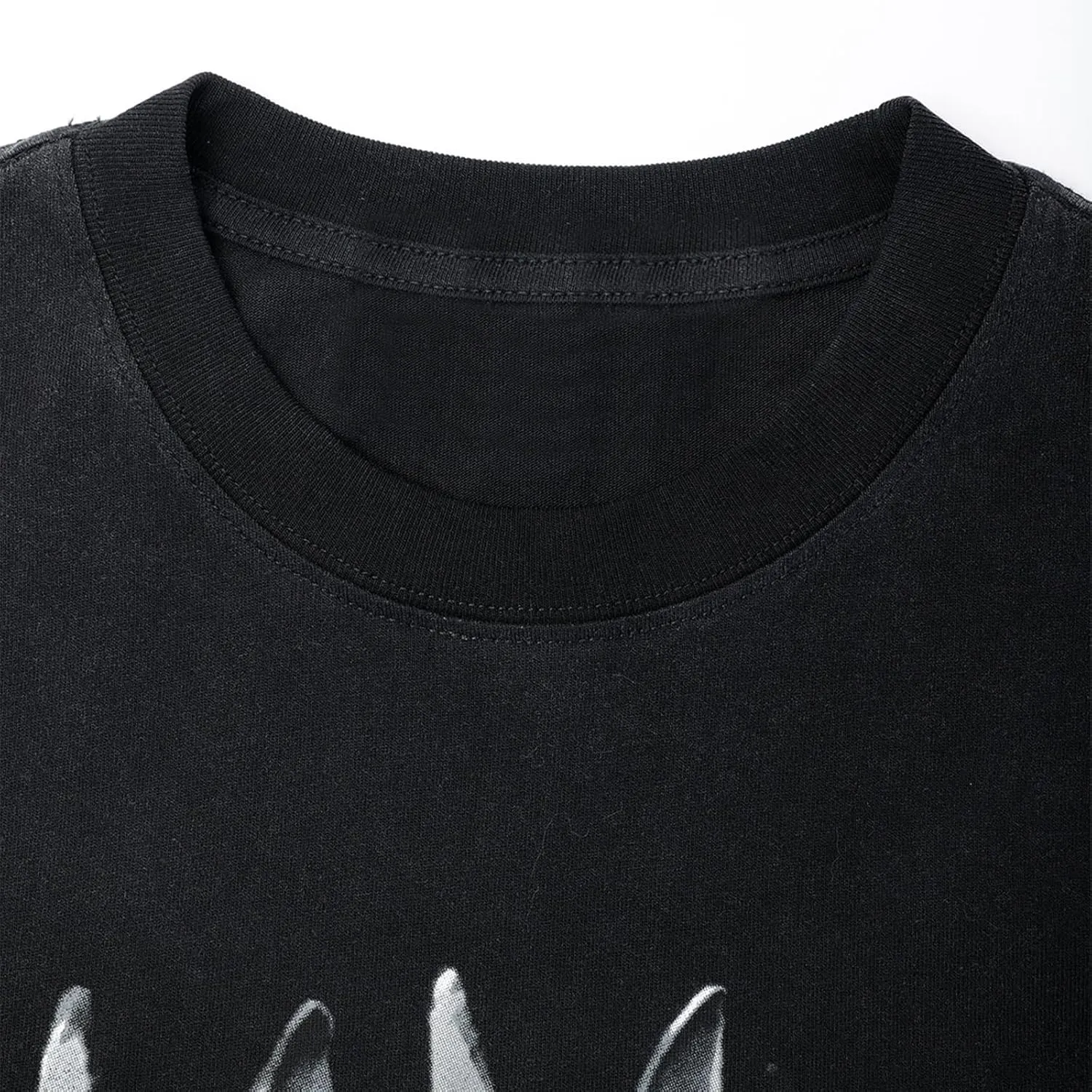 Aelfric Eden Graphic Tees Men Oversized Doberman Shirt Washed Vintage Streetwear Casual Summer Tops T-Shirt Unisex