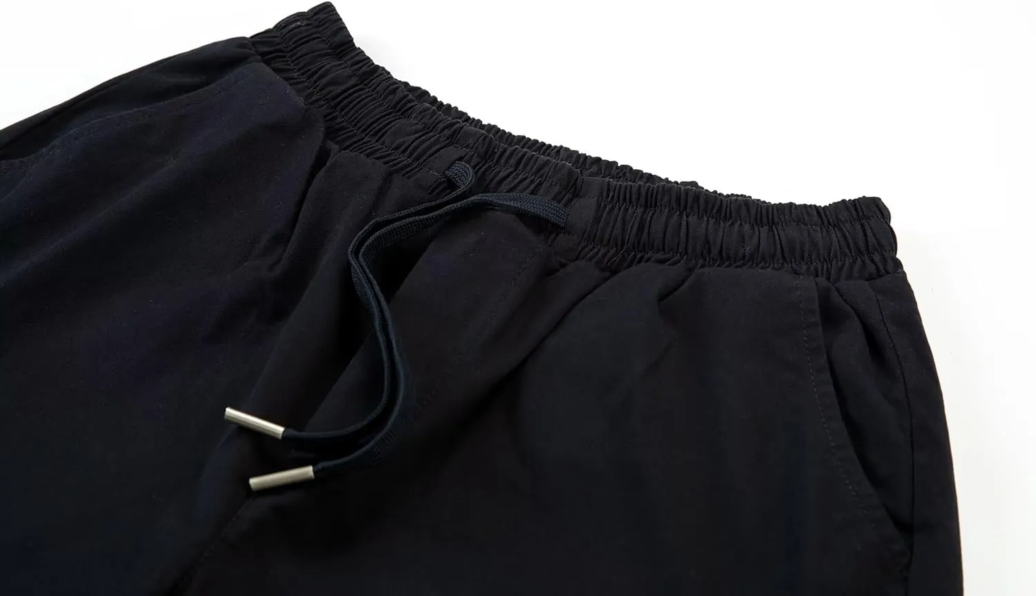 Mens Cargo Pants Hiking Pants Men Elastic Waist Outdoor Casual Water Resistant Joggers Pants with Pockets
