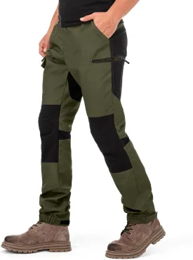Mens Hiking Pants Cargo Work Pants Ripstop Durable Tactical Camping Travel Outdoor Safari Pants