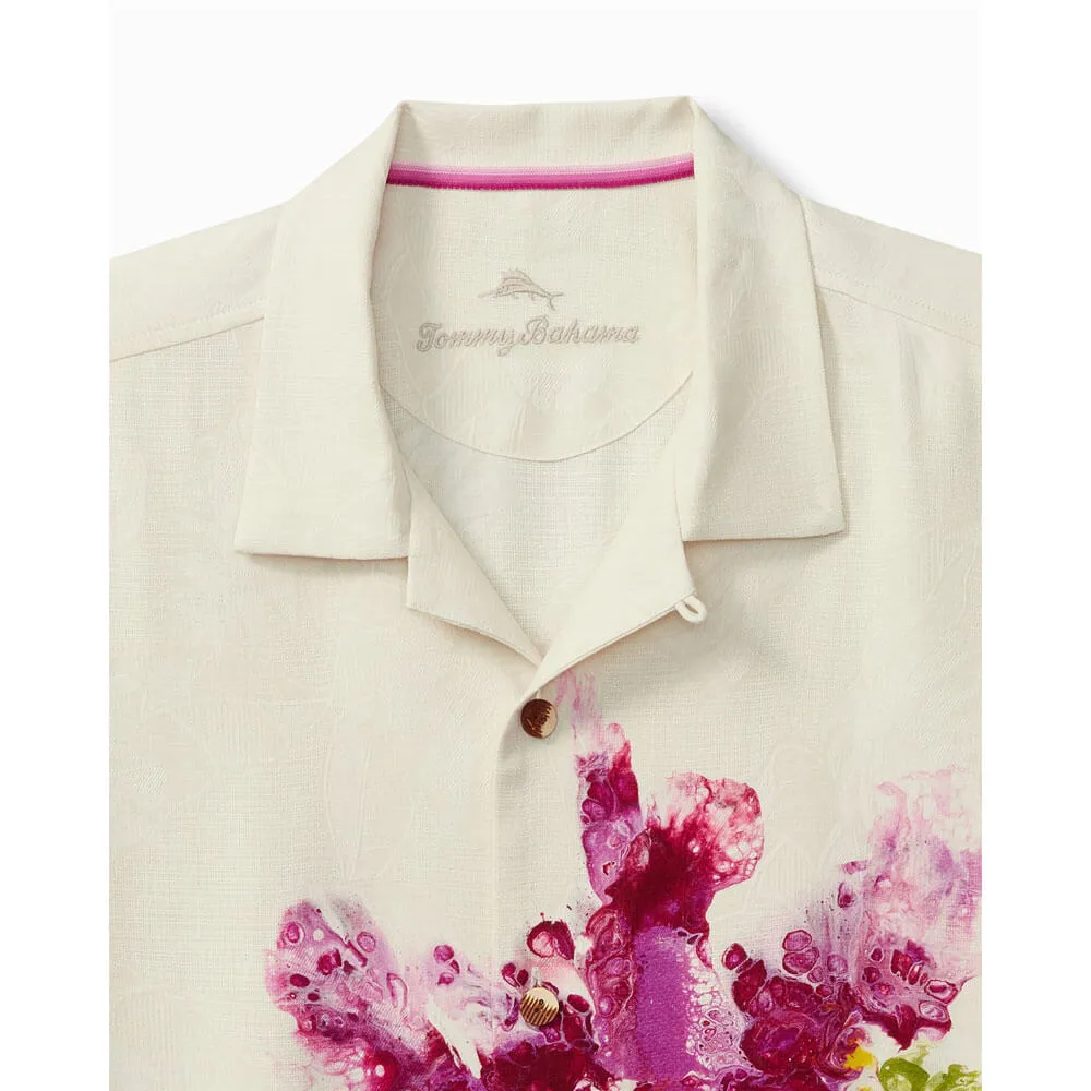 Tommy Bahama Artist Series Costa Rican Blooms Camp Shirt - Continental