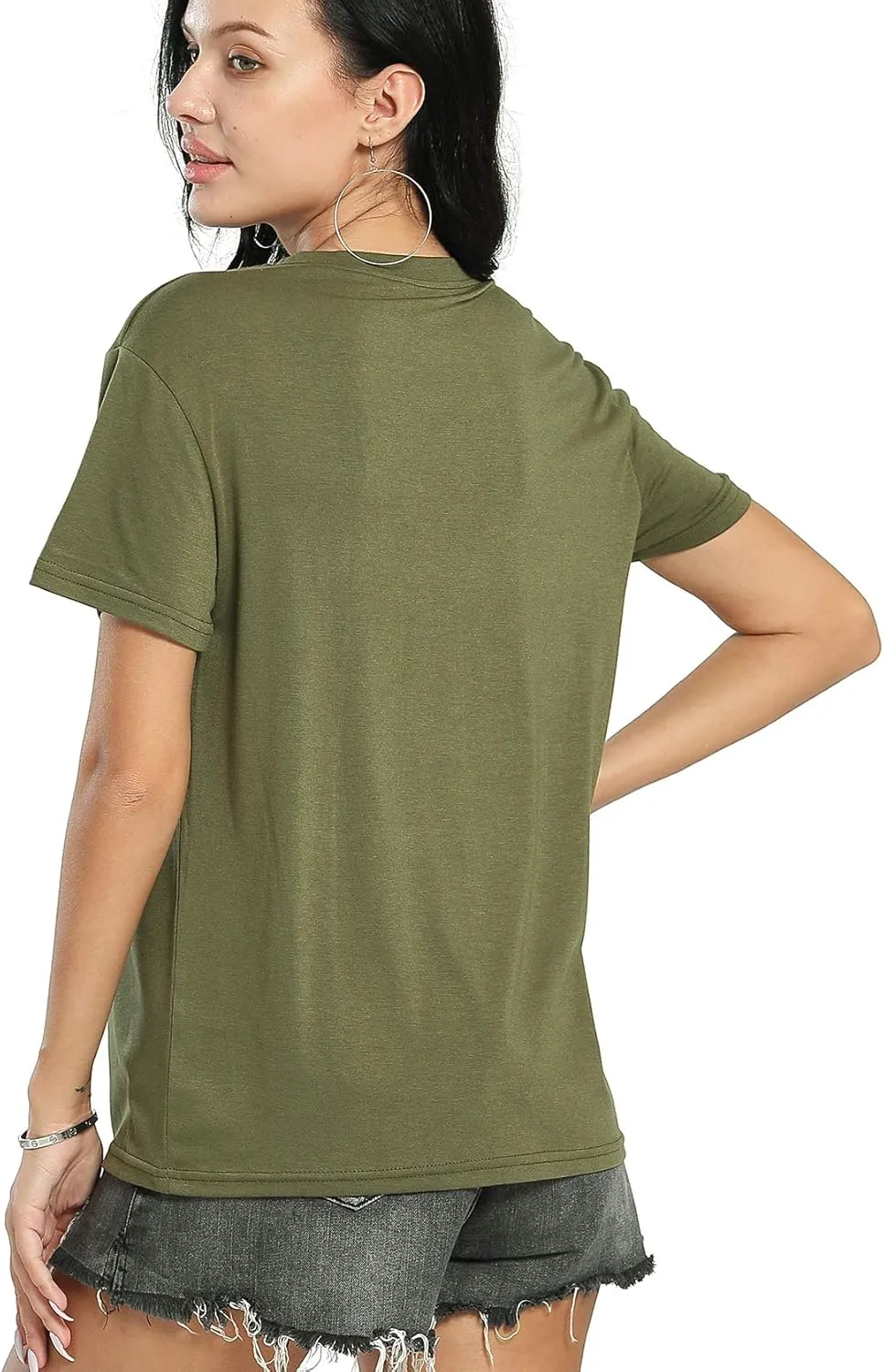 Women Chaos Coordinator Letter Printed T-Shirt Funny Short Sleeve Tops Tee Shirt