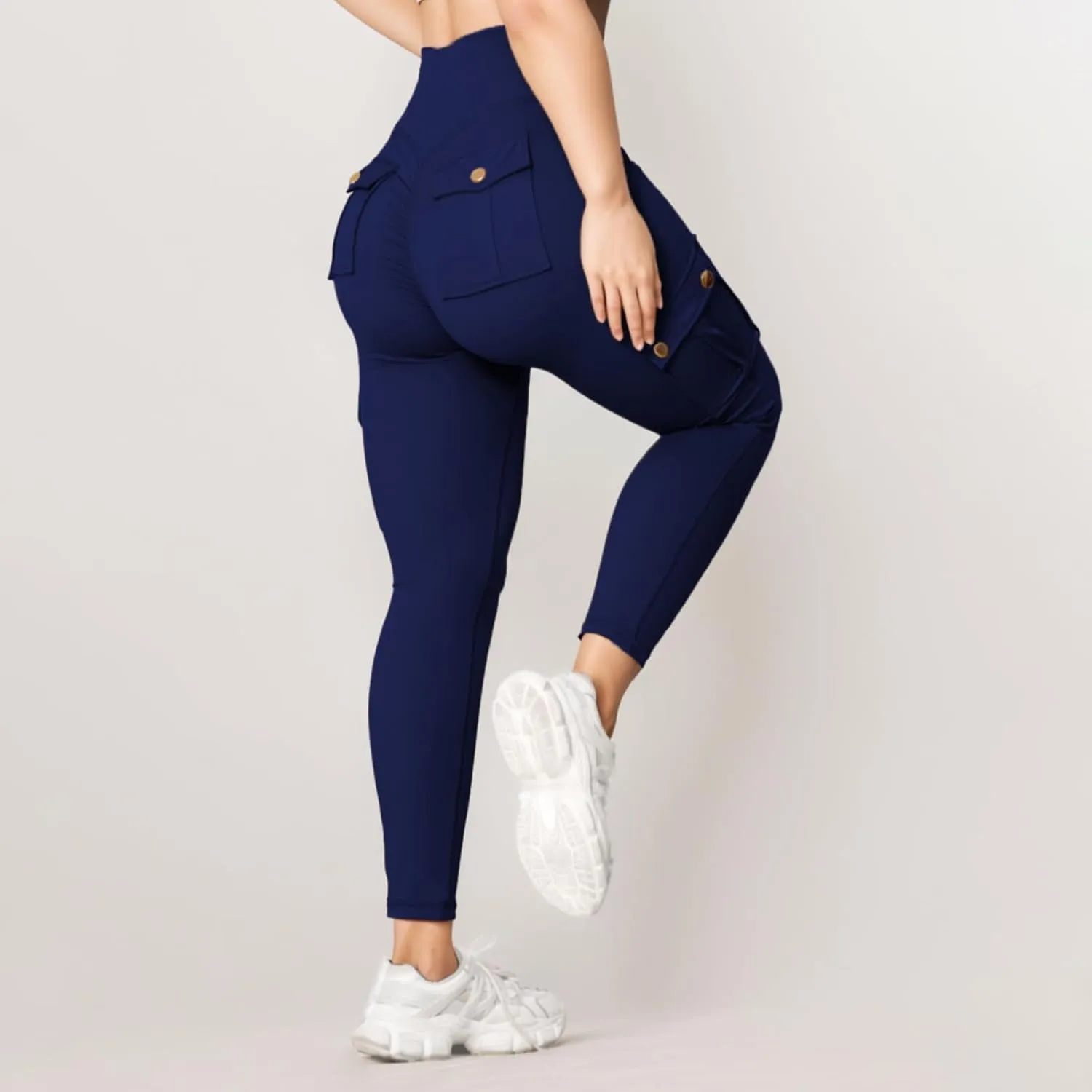 Yoga Cargo Pants for Women High Waisted Cargo Bootcut Yoga Pants with Pockets Summer Flare Cargo Workout Pants Fall